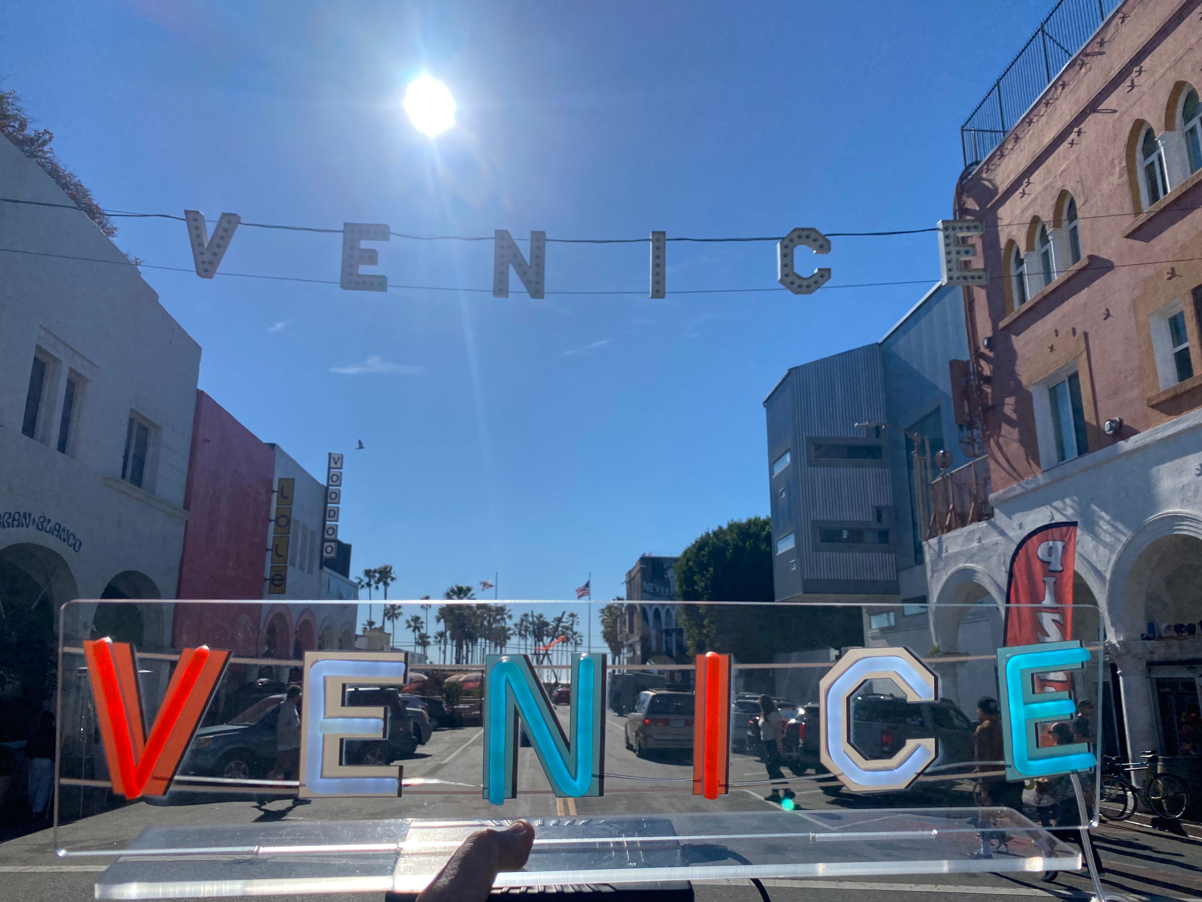 Venice Beach, Ca. LED Sign (Available Now) -*Venice Sign is a