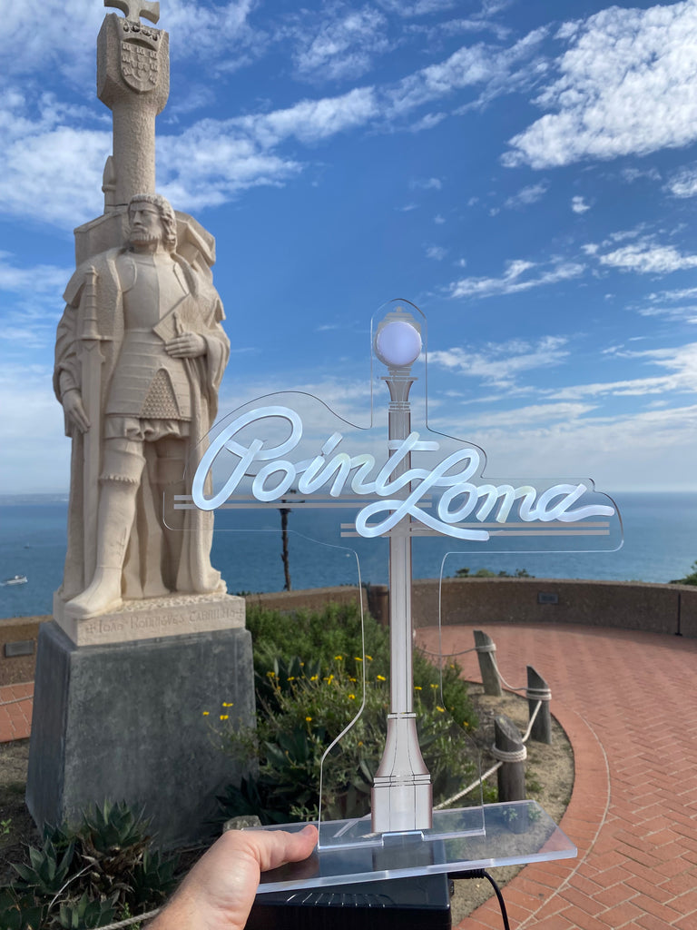 Point Loma, San Diego, Ca. LED Light Sign | Category 6 LED | Category6LED