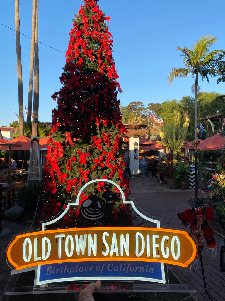 OldTown, San Diego, Ca. LED Light Sign (Available Now)
