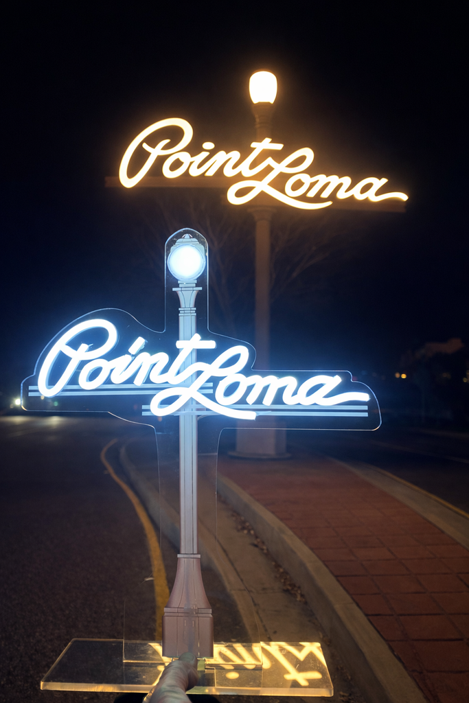 Point Loma, San Diego, Ca. LED Light Sign | Category 6 LED | Category6LED