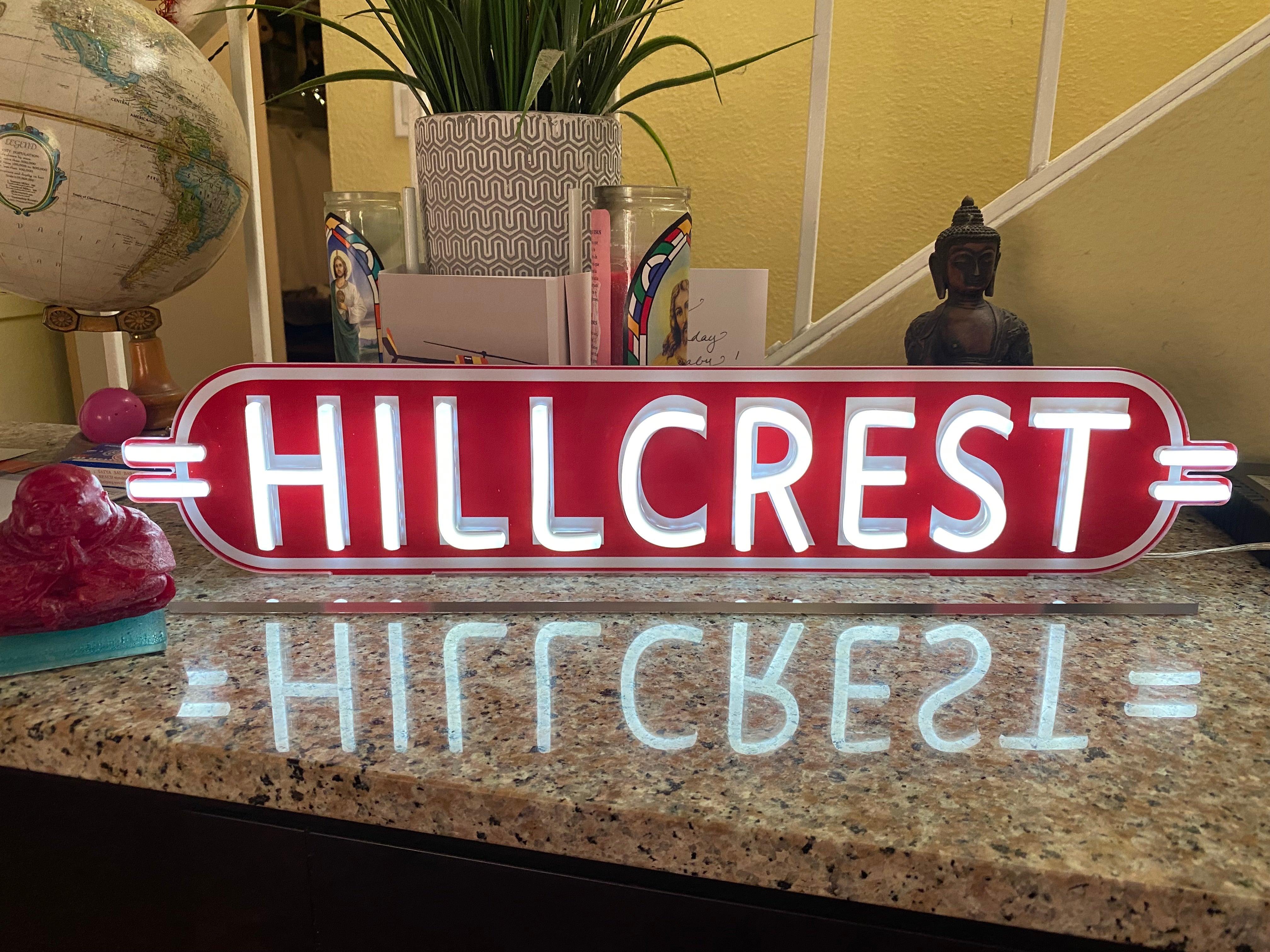 LED看板 Hillcrest, Ca. LED Light Sign | Category 6 LED | Category6LED