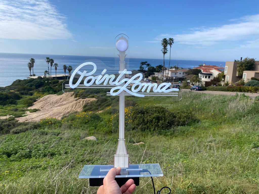 Point Loma, San Diego, Ca. LED Light Sign | Category 6 LED | Category6LED