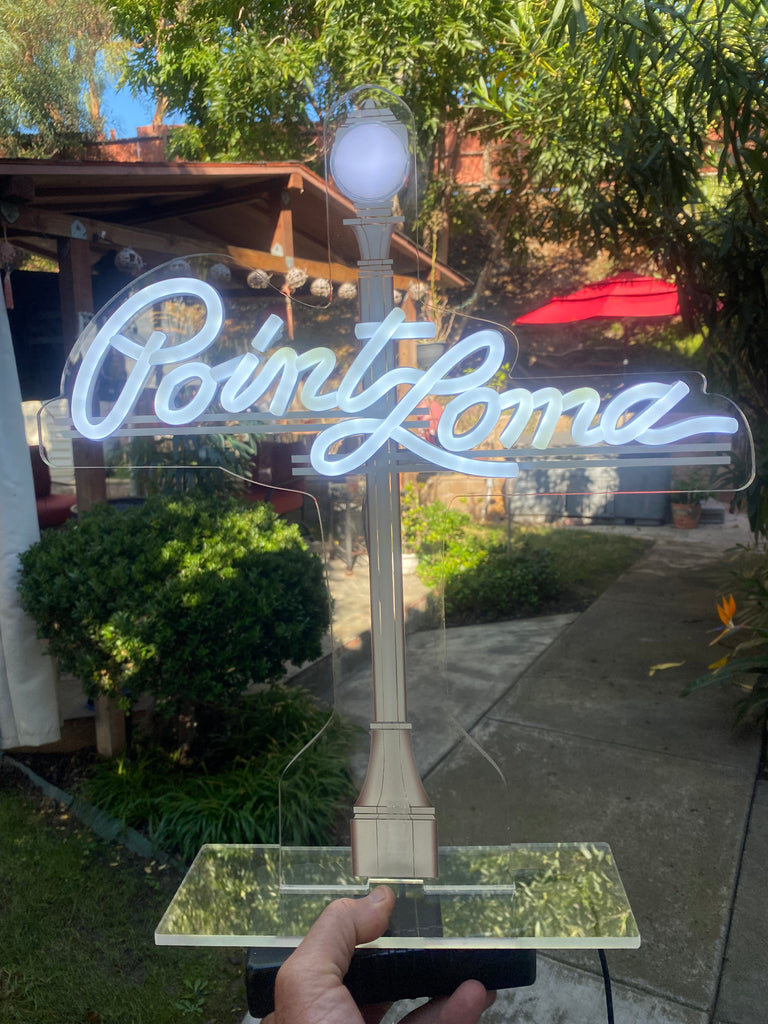 Point Loma, San Diego, Ca. LED Light Sign | Category 6 LED | Category6LED