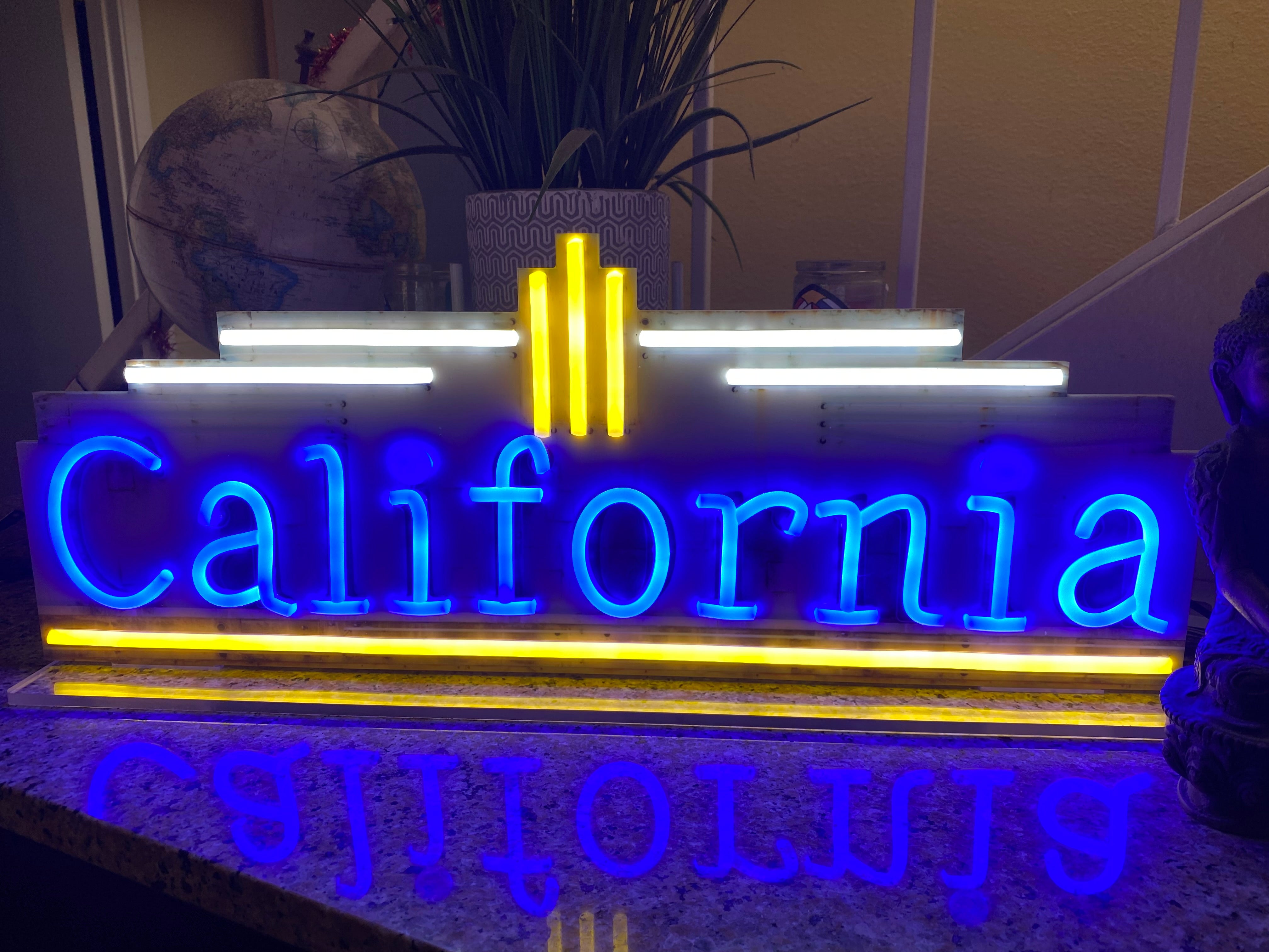California BLUE, LED Sign (Available Now) | Category6LED
