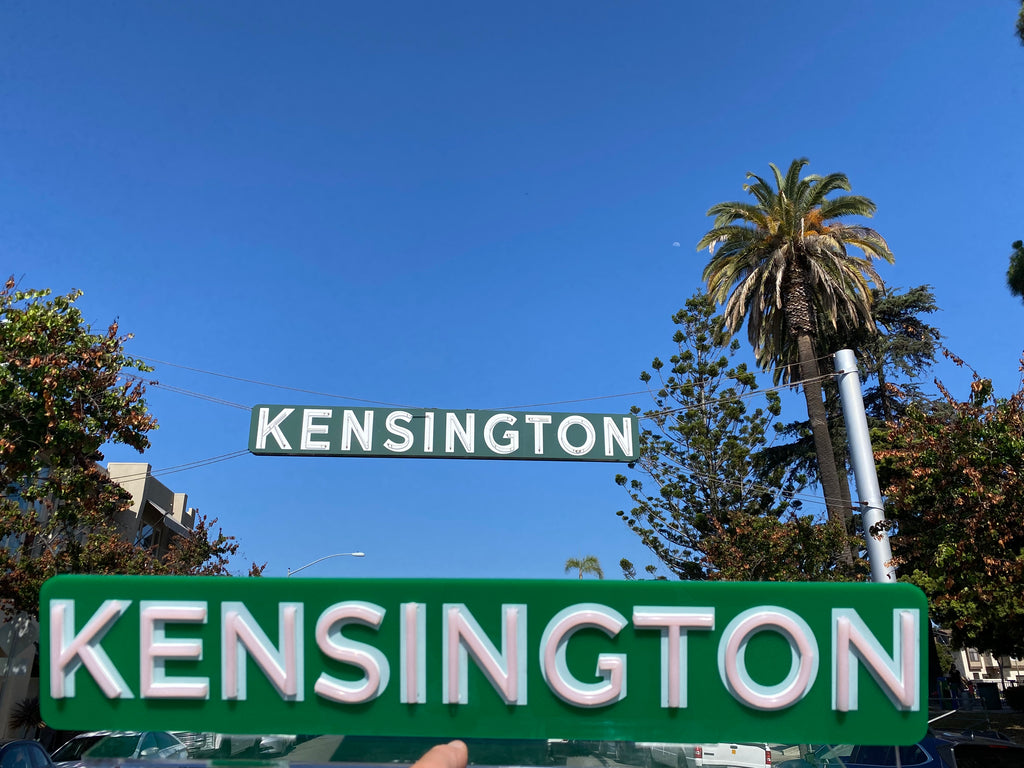 Kensington, Ca. LED Light Sign (Available Now)
