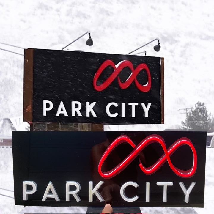 Park City, UT. LED Light Sign (Available Now)
