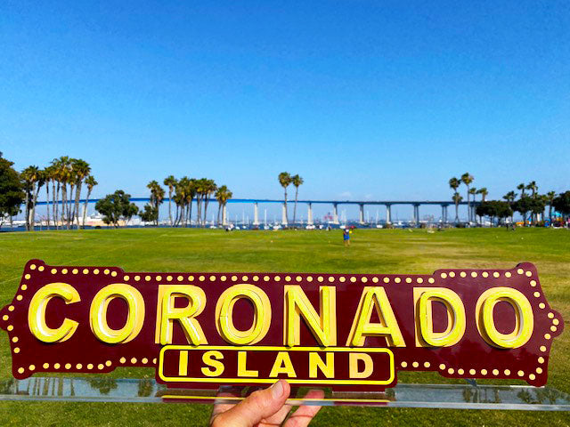 Coronado, Ca. LED Light Sign (Available Now)