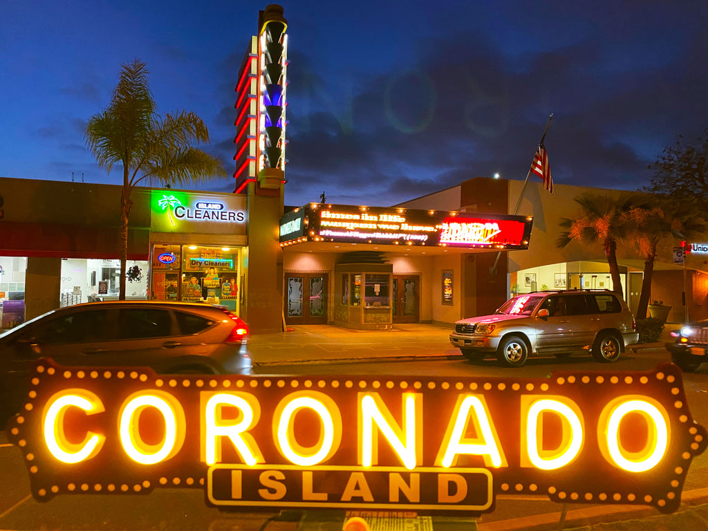 Coronado, Ca. LED Light Sign (Available Now)