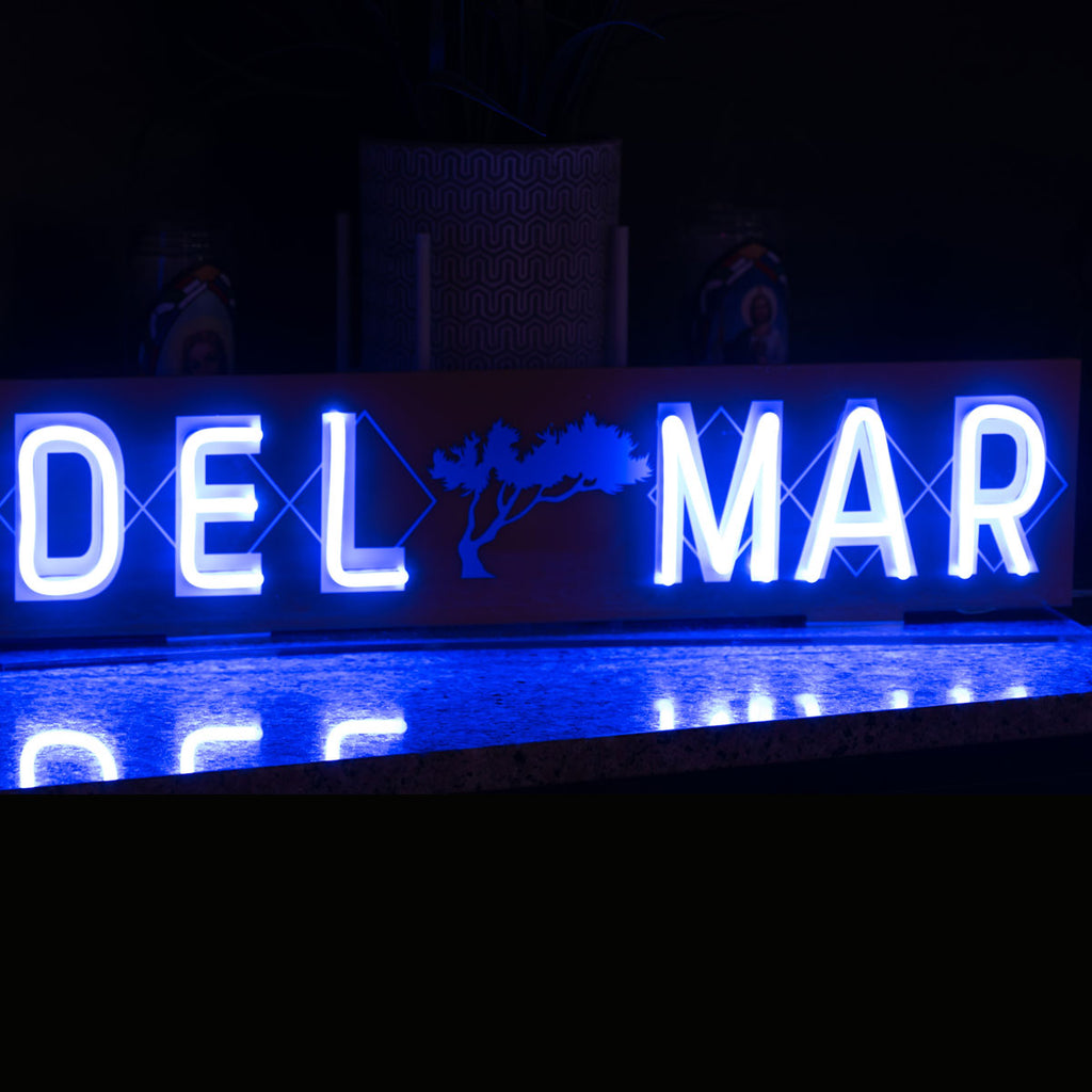 Del Mar, Ca. LED Light Sign (Available Now)