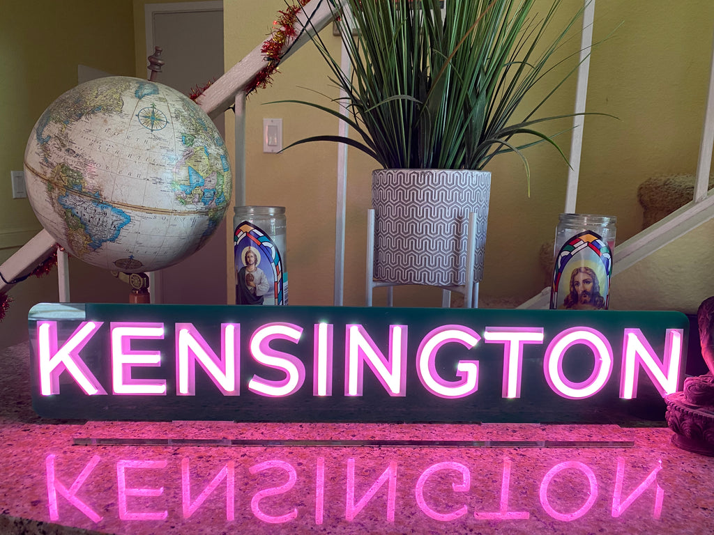 Kensington, Ca. LED Light Sign (Available Now)