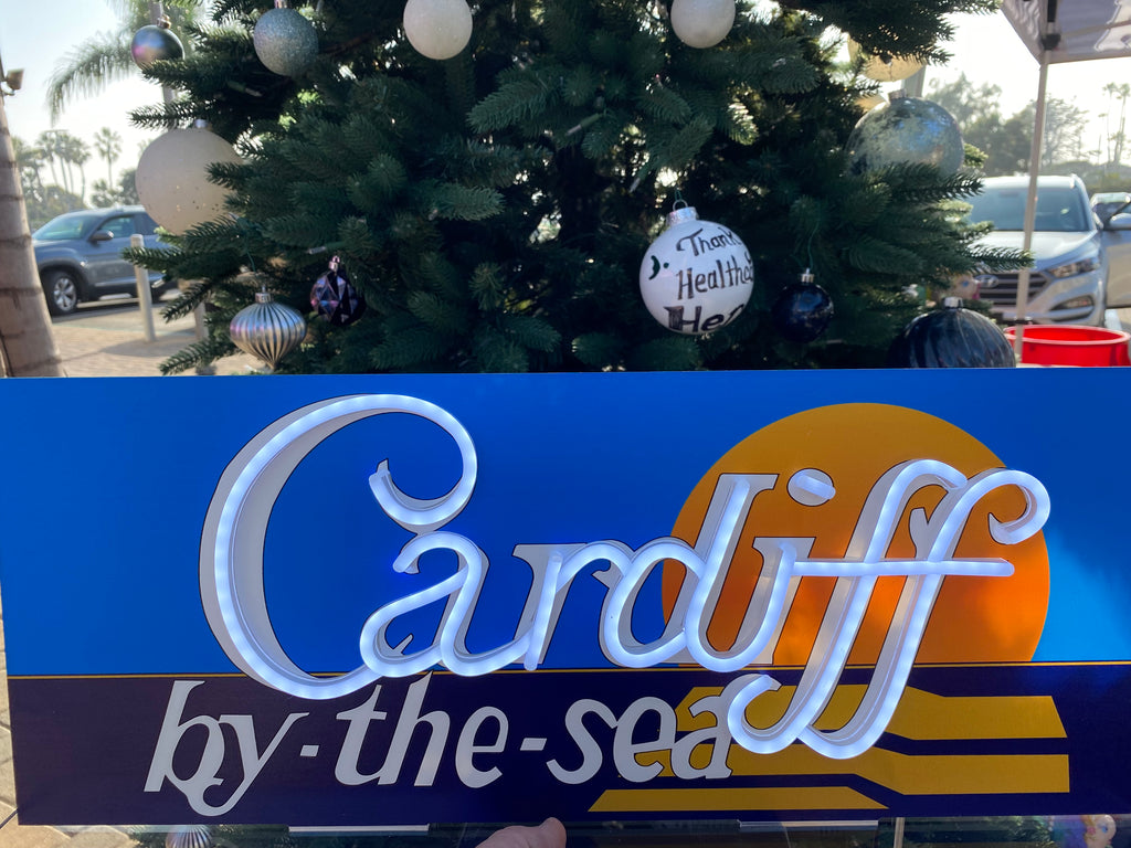 Cardiff, Ca. LED Light Sign (Available Now)