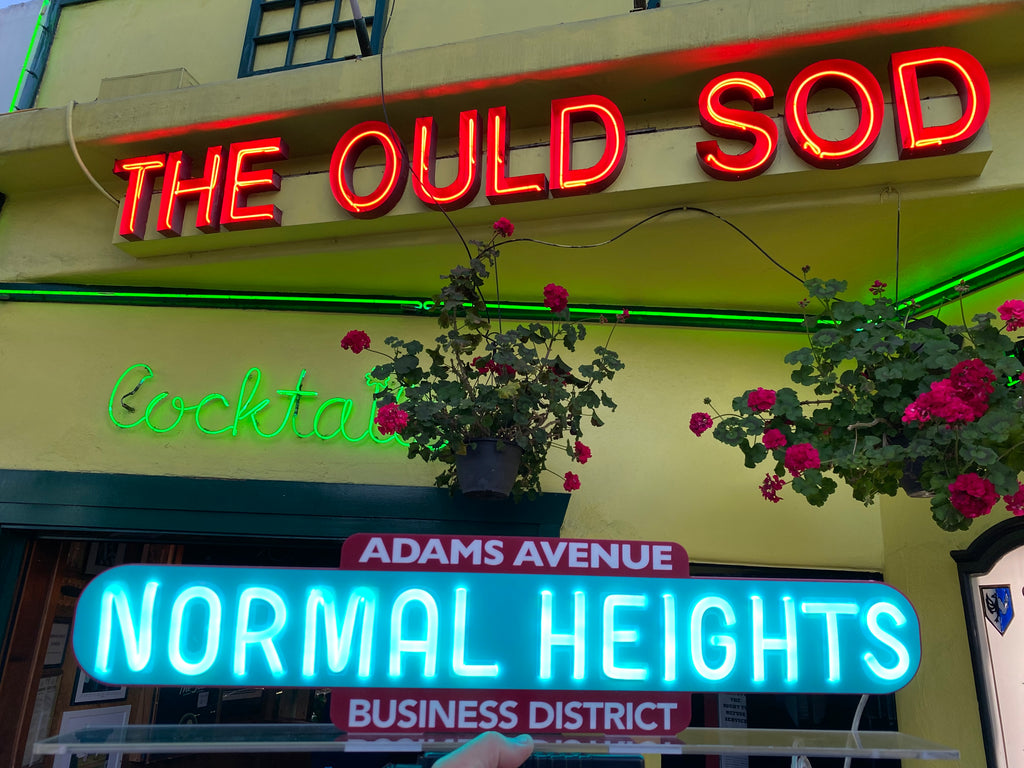Normal Heights, Ca. LED Light Sign (SOLD OUT-Available 12.01.23)