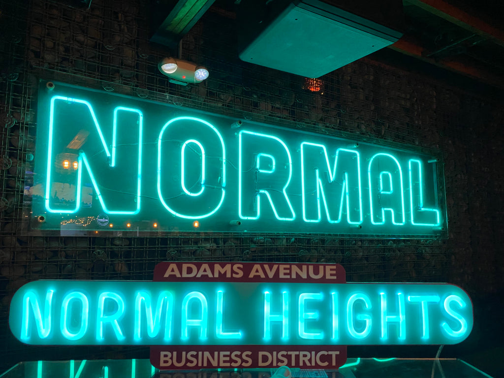Normal Heights, Ca. LED Light Sign (Available Now)